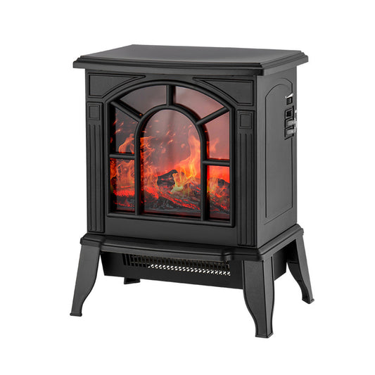 Classic Electric Fireplace - Freestanding Indoor Wood Stove Heater-Ecoappstore