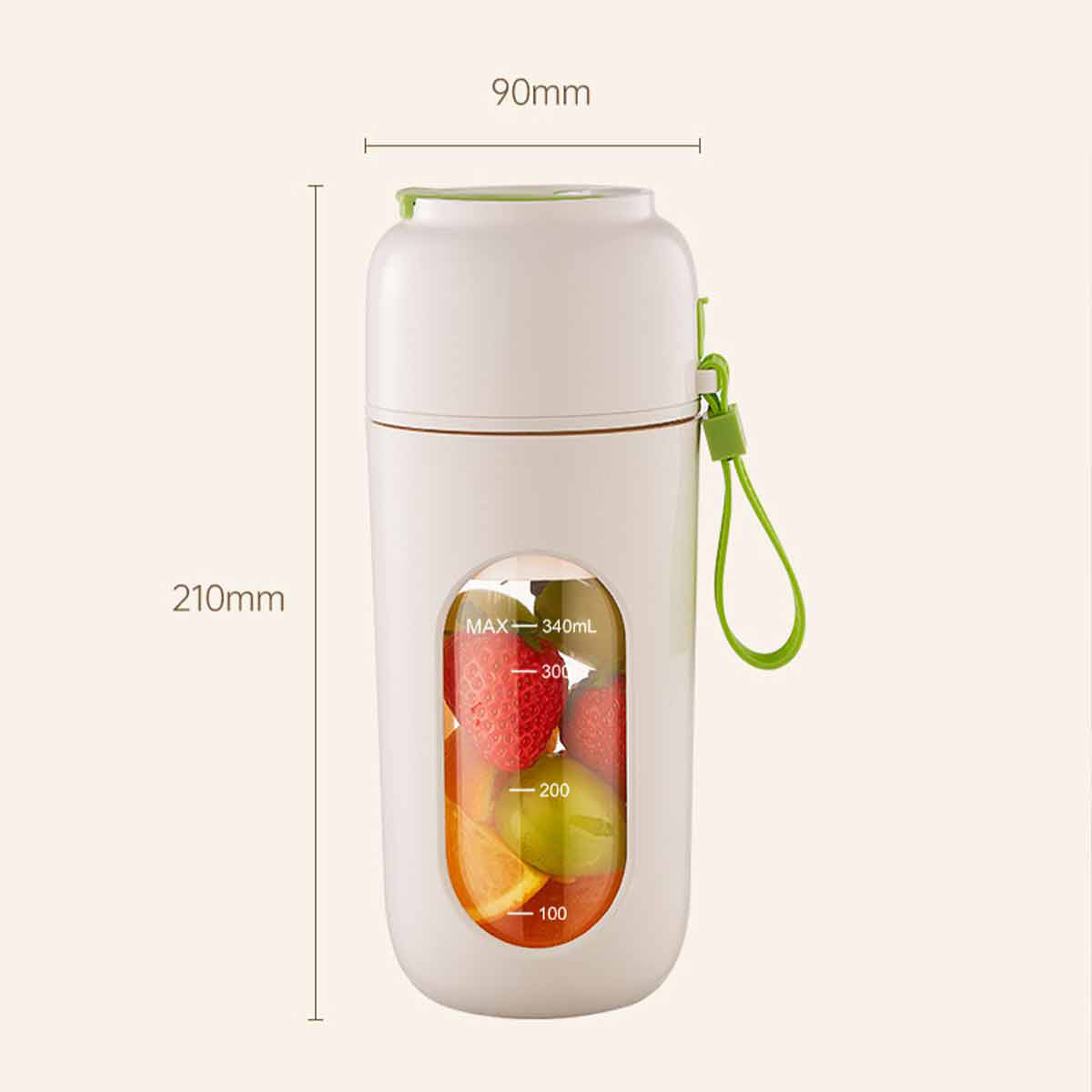 Portable juicer, 12 blades