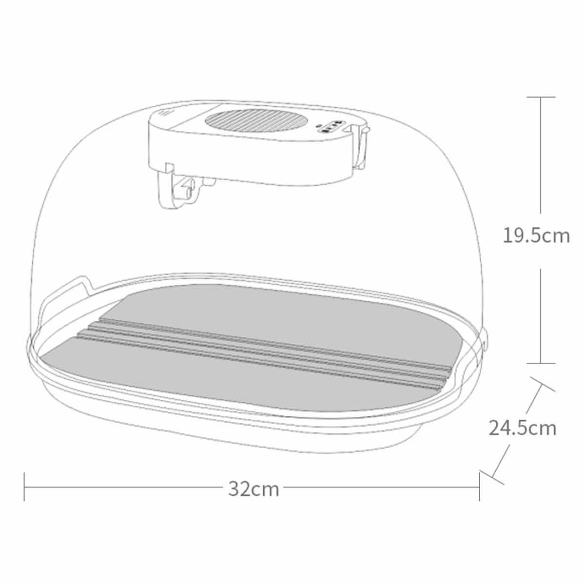 Frozen meat thawing tray, kitchen thawing plate, electric spray thawing device thawing tray