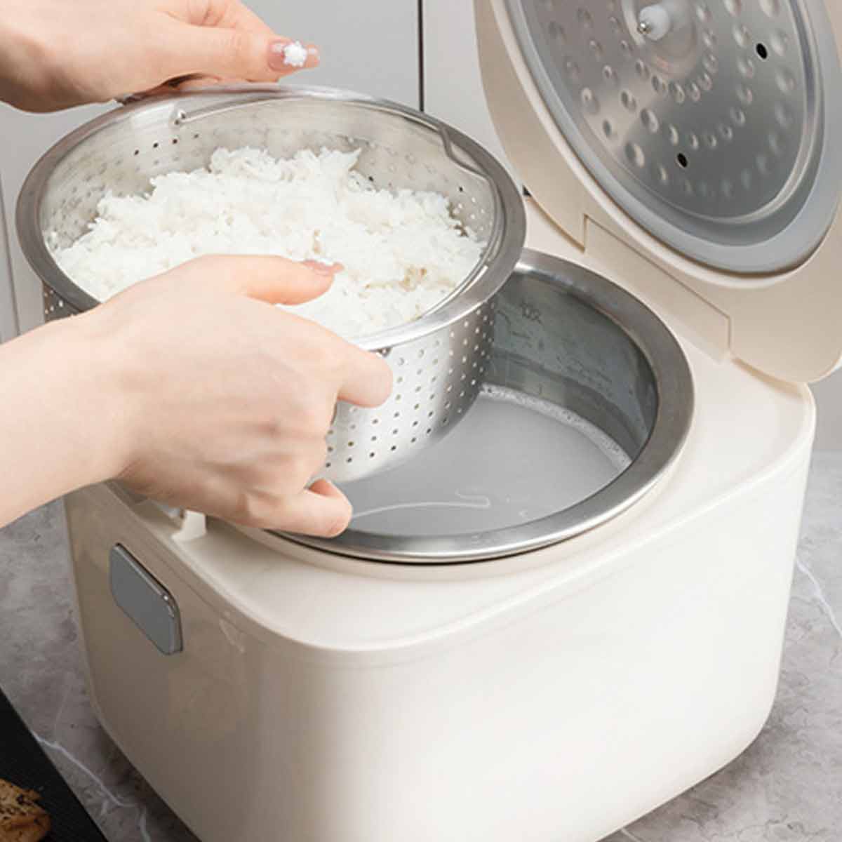 Household smart touch screen rice cooker-Ecoappstore