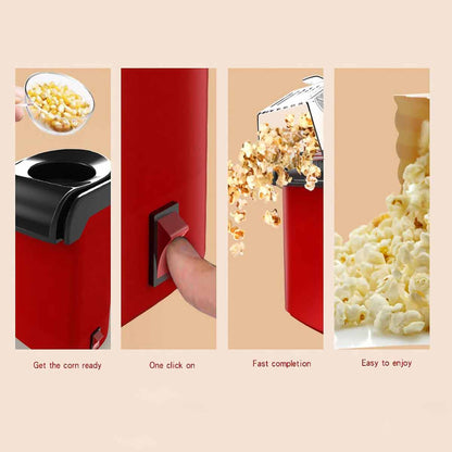 Home Mini Air Popcorn Maker with Measuring Cup BPA Free