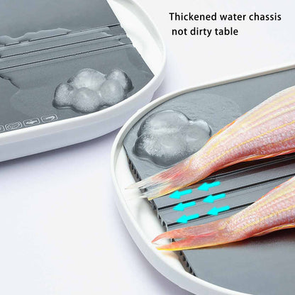 Frozen meat thawing tray, kitchen thawing plate, electric spray thawing device thawing tray