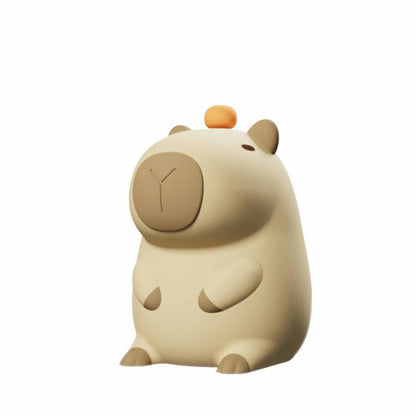 Silicone Capybara Night Light, Portable USB Rechargeable Capybara Touch Light