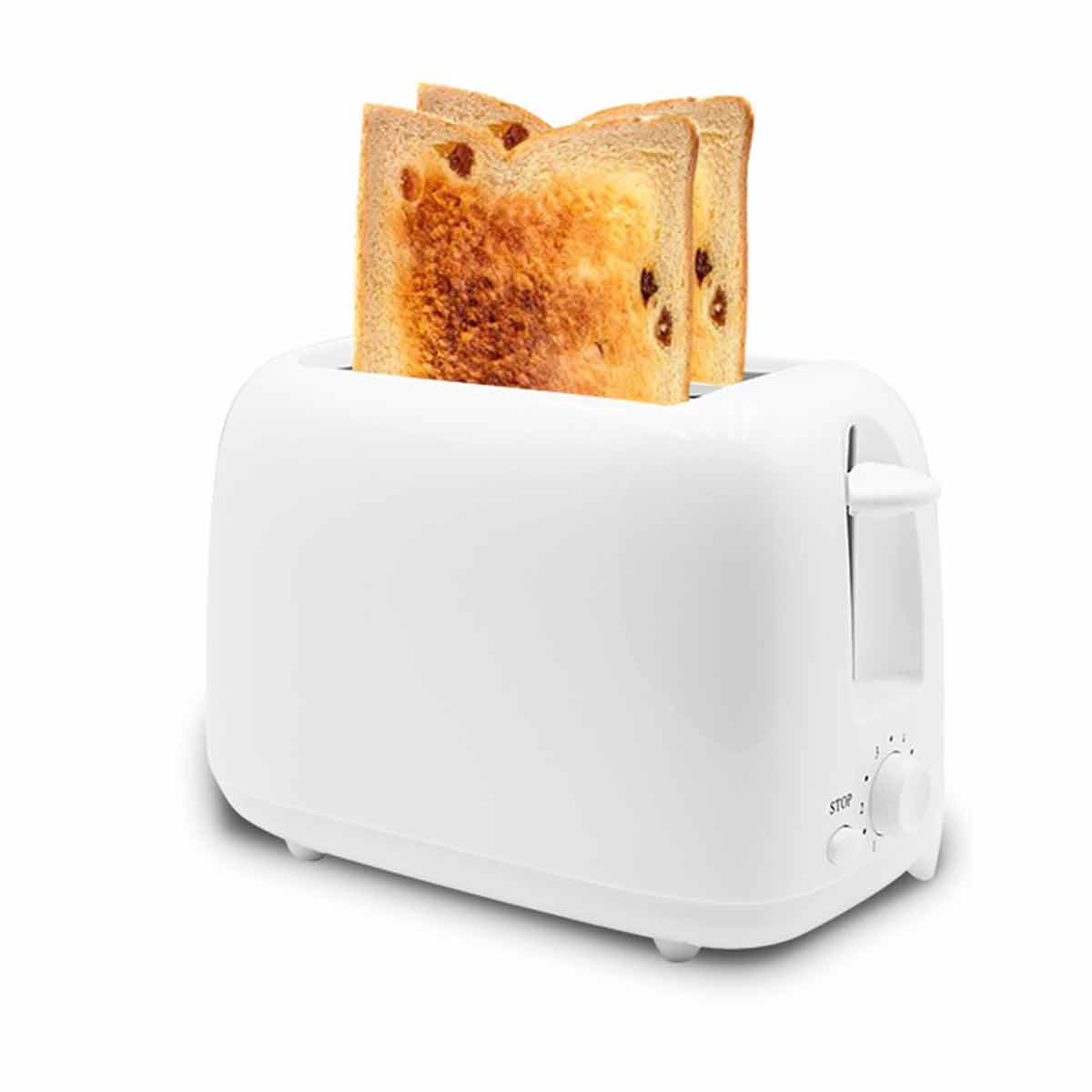 Retro Toaster, 2 Slice Bread Toaster, 6 Functions-Ecoappstore