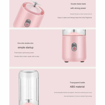 Portable blender, fruit smoothie juicer for home use