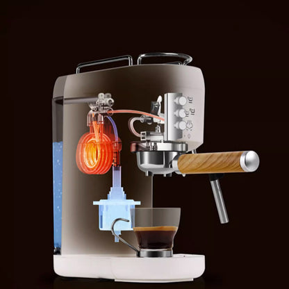 Italian Semi-Automatic Espresso Coffee Machine, Small