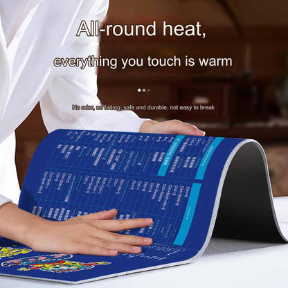 Heated Mouse Pad and Desk Pad Hand Warmer, PU Leather Intelligent Fast Heating-Ecoappstore