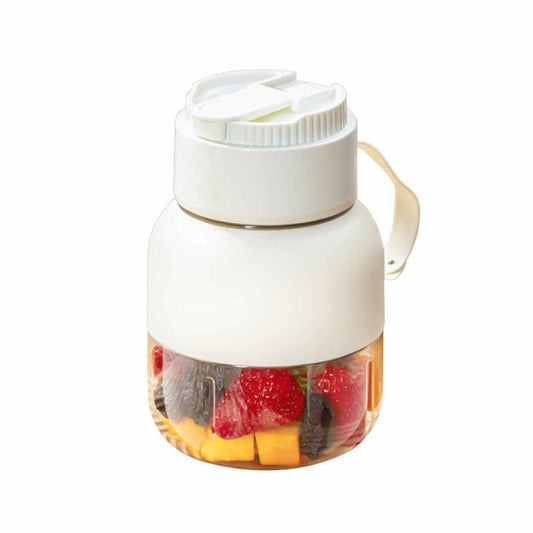 Electric juicer, portable juicer cup with straw